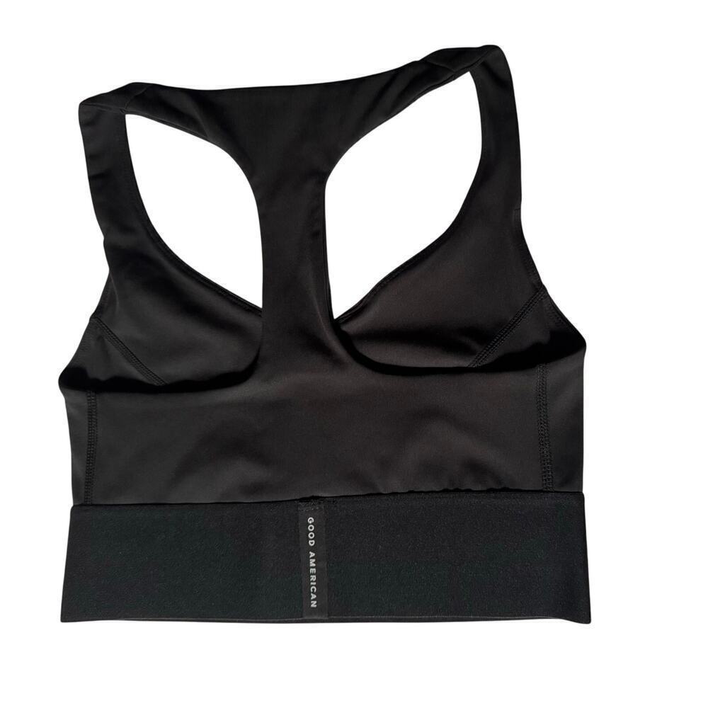 Good American Active Essentials pullover sports bra size 1 Racerback